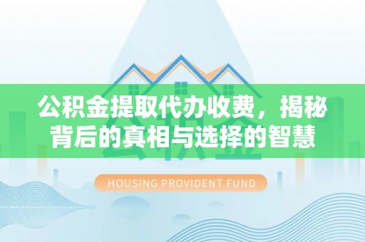 麻涌公积金提取代办收费，揭秘背后的真相与选择的智慧