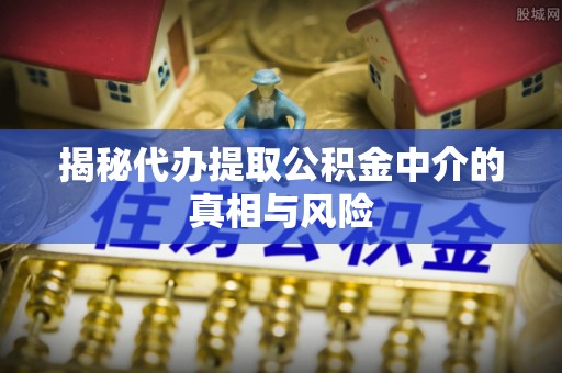 麻涌揭秘代办提取公积金中介的真相与风险