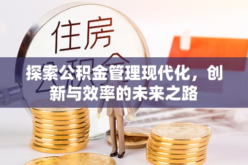 麻涌探索公积金管理现代化，创新与效率的未来之路
