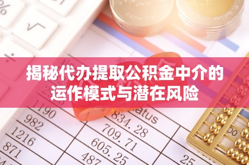 麻涌揭秘代办提取公积金中介的运作模式与潜在风险