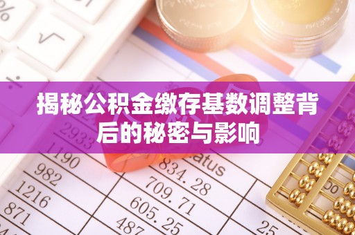 麻涌揭秘公积金缴存基数调整背后的秘密与影响