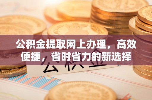 麻涌公积金提取网上办理，高效便捷，省时省力的新选择