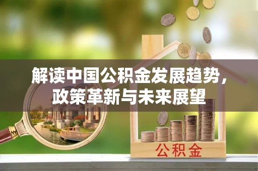 麻涌解读中国公积金发展趋势，政策革新与未来展望