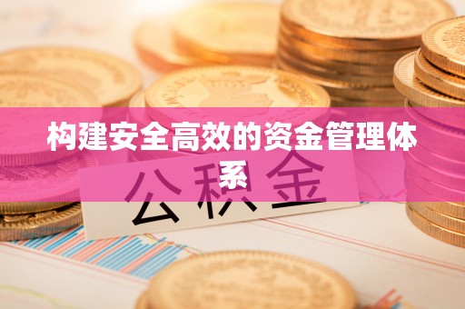 麻涌构建安全高效的资金管理体系