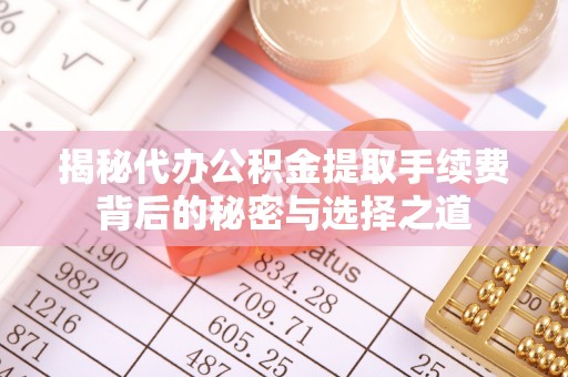 麻涌揭秘代办公积金提取手续费背后的秘密与选择之道