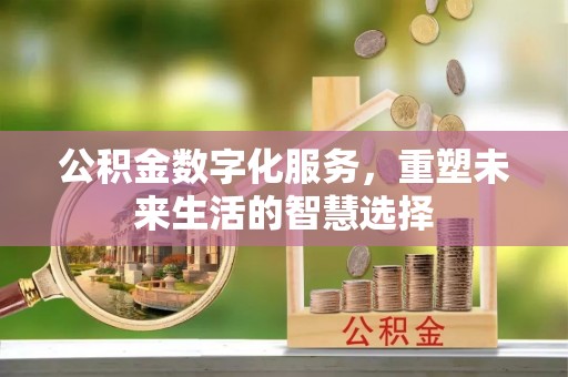 麻涌公积金数字化服务，重塑未来生活的智慧选择