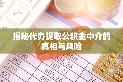 麻涌揭秘代办提取公积金中介的真相与风险