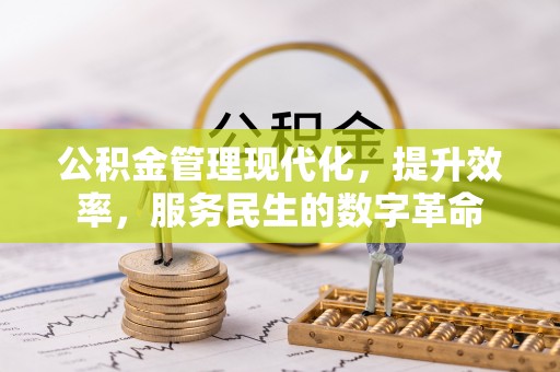 麻涌公积金管理现代化，提升效率，服务民生的数字革命