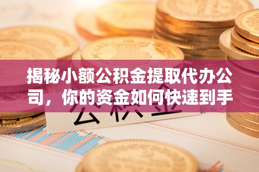 麻涌揭秘小额公积金提取代办公司，你的资金如何快速到手？