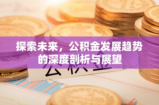 麻涌探索未来，公积金发展趋势的深度剖析与展望