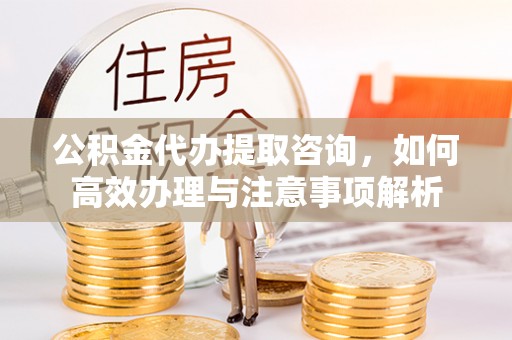麻涌公积金代办提取咨询，如何高效办理与注意事项解析