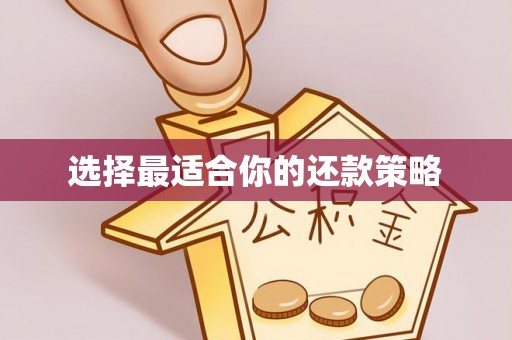 麻涌选择最适合你的还款策略